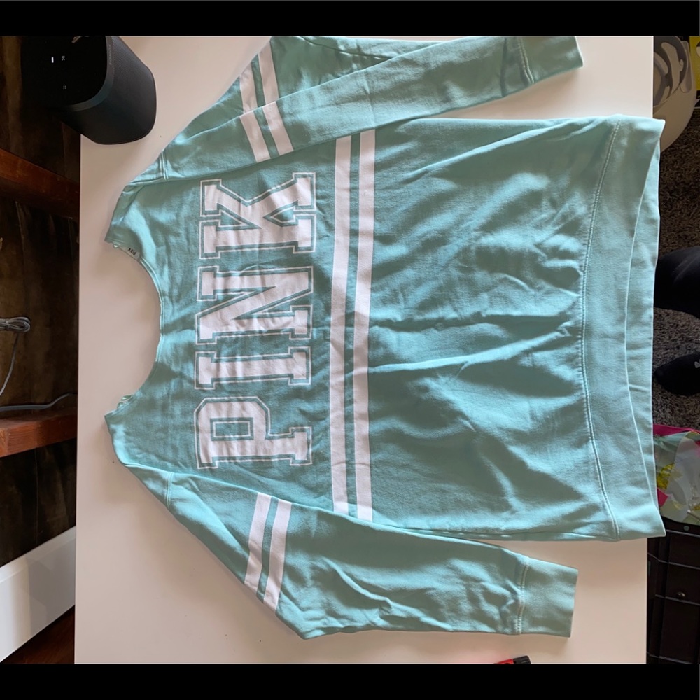 Oversized off the shoulder sweatshirt